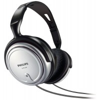 AURICULAR DIADEMA PHILIPS SHP2500/10 NEGRO PLATA ALAMBRICO