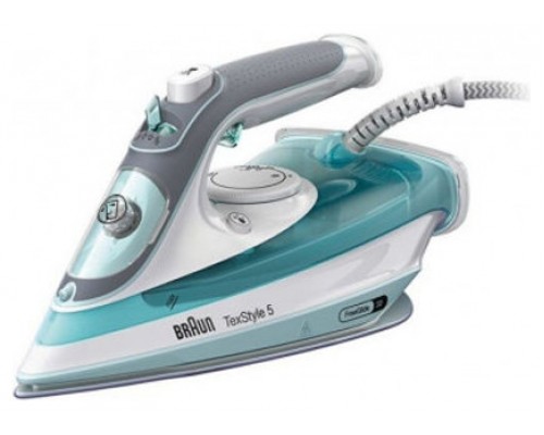 PLANCHA DE VAPOR BRAUN TEXSTYLE 5 SI5017GR 2700W GRIS-TURQUESA