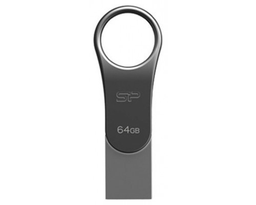 SP Lapiz USB C80 USB-C 3.2 64GB Dual Metalico