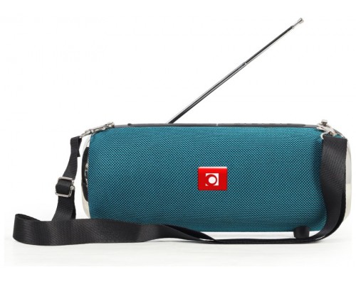 ALTAVOZ PORTATIL GEMBIRD SPK-BT-17-G COM RA?DIO FM 2X5W RMS BLUETOOTH VERDE