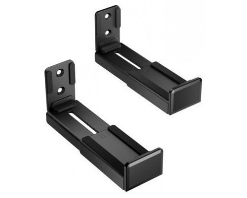 SOPORTE UNIVERSAL DE PARED PARA BARRA DE SONIDO NEGRO