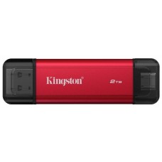 Kingston Technology 1TB Dual USB-A/C Portable SSD, Up to 1050MB/s USB 3.2 Gen 2 (Espera 4 dias)-10517 Kingston Technology 1TB Dual USB-A/C Portable SSD, Up to 1050MB/s USB 3.2 Gen 2 (Espera 4 dias)