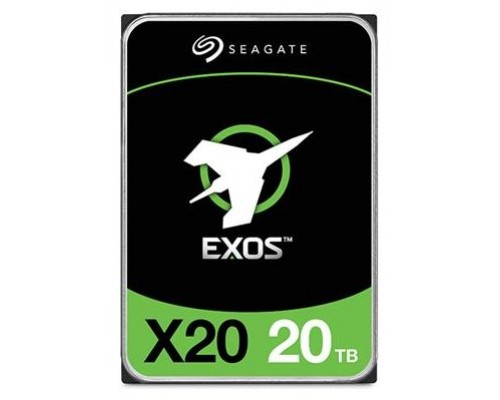 HD 3.5" 20TB SEAGATE EXOS X20 7200RPM 256MB DESPRECINTADO (Espera 4 dias)