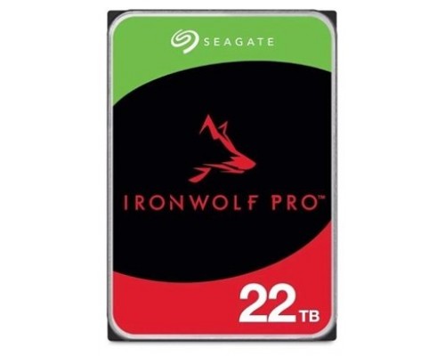DISCO SEAGATE IRONWOLF PRO 22TB 3.5 SATA 6GB/S
