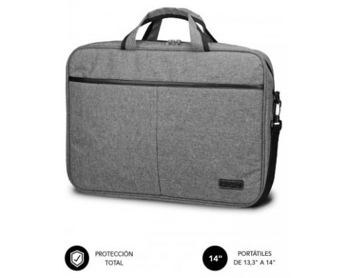 SUBBLIM Maletín Ordenador Elite Laptop Bag 13,3-14" Grey (Espera 4 dias)