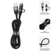CABLE TOP 4 EN 1 60W USB-A/2xUSB-C/LIGHTNING 1 M NEGRO SUBBLIM (Espera 4 dias)-2181 CABLE TOP 4 EN 1 60W USB-A/2xUSB-C/LIGHTNING 1 M NEGRO SUBBLIM (Espera 4 dias)