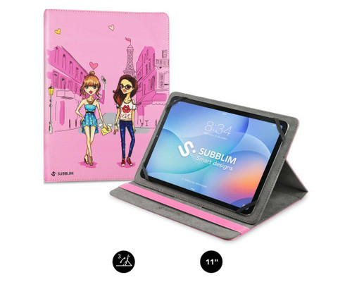 SUBBLIM Funda Tablet Universal Trendy duo Chic 11" 3 Ángulos Visión Sujeción Silicona (Espera 4 dias)-1052 SUBBLIM Funda Tablet Universal Trendy duo Chic 11" 3 Ángulos Visión Sujeción Silicona (Espera 4 dias)