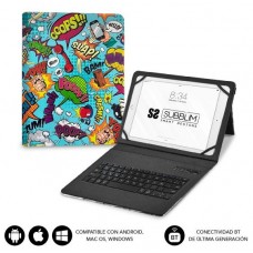 FUNDA TABLET SUBBLIM KEYTAB PRO BT TRENDY COMIC