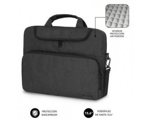 AIR PADDING LAPTOP BAG 15,6" DARK GREY (Espera 4 dias)