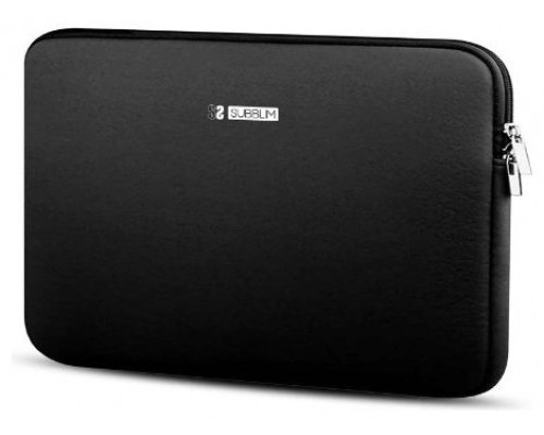 SUBBLIM Business Laptop Sleeve Neoprene 15,6" Black (Espera 4 dias)