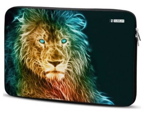 SUBBLIM Funda Ordenador Neopreno Trendy Sleeve Neo Lion 13,3-14" (Espera 4 dias)