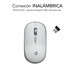 RATON SUBBLIM MINI SILVER RF INALAMBRICO PILAS