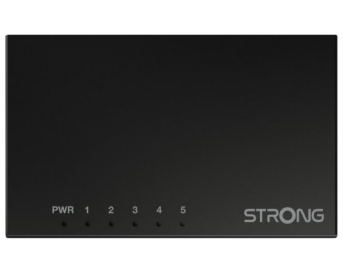 Strong SW5000M switch Gigabit Ethernet (10/100/1000) Negro (Espera 4 dias)