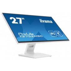 iiyama ProLite T2752MSC-W1 pantalla para PC 68,6 cm (27") 1920 x 1080 Pixeles Full HD LED Pantalla táctil Blanco (Espera 4 dias)