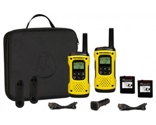 WALKIE-TALKIE MOTOROLA TLKR-T92H2O AMARILLO PACKS2