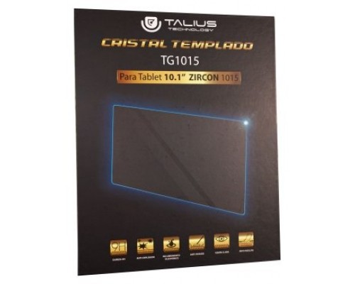 Talius - Cristal Templado para Tablet Zircon 1015 -