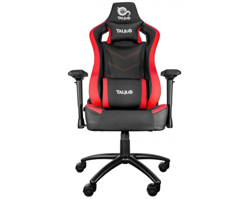 Talius silla Vulture gaming negra/roja butterfly, base nylon, ruedas nylon, 4D