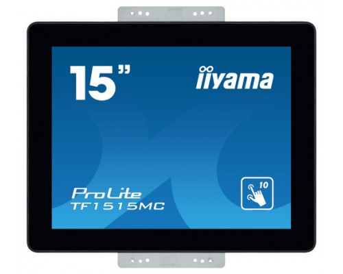 iiyama ProLite TF1515MC-B2 monitor pantalla t&aacute;ctil 38,1 cm (15") 1024 x 768 Pixeles Negro Multi-touch (Espera 4 dias)