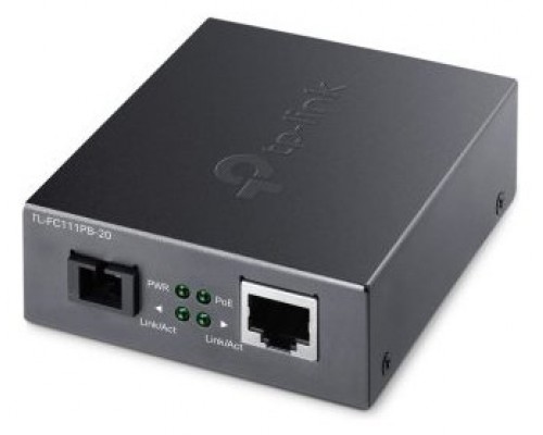 CONVERTIDOR DE FIBRA TP-LINK FC111PB-20 SINGLE-MODE SC