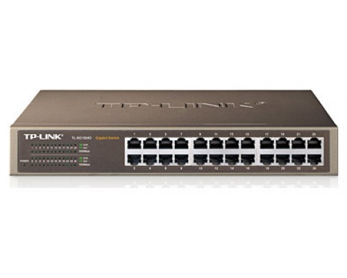 SWITCH 24 PUERTOS 10/100/1000 TP-LINK RACK/DE (Espera 4 dias)