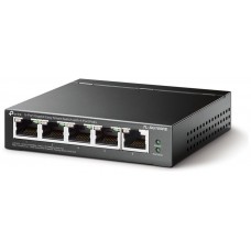 TP-Link TL-SG105PE switch Gestionado L2 Gigabit Ethernet (10/100/1000) Energía sobre Ethernet (PoE) Negro (Espera 4 dias)