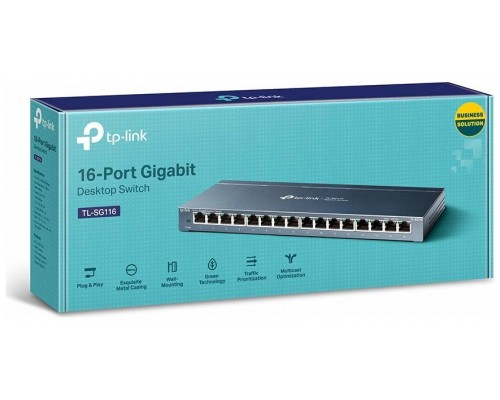 TP-LINK 16-Port Gigabit Easy Smart Switch