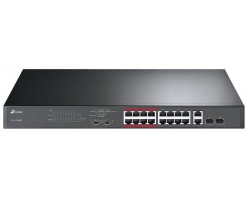 SWITCH NO GESTIONABLE TP-LINK TL-SL1218MP 16P ETHERNET