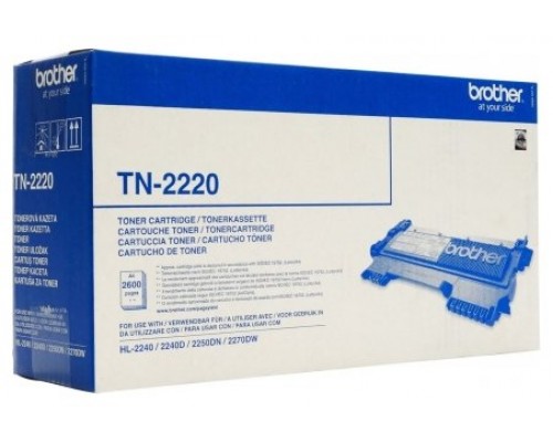 BROTHER HL2240D/2250DN/2270DW/fax 2840 Toner 2.600 paginas