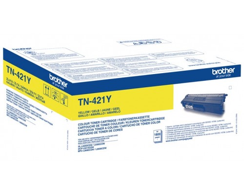 BROTHER Toner Amarillo TN421Y