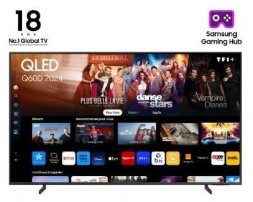 SAMSUNG TV 50" TQ50Q60D QLED UHD SMART TV HDR10+
