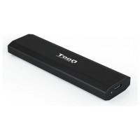 CAJA EXTERNA M.2 NGFF/NVMe USB3.1 GEN2 NEGRA TOOQ