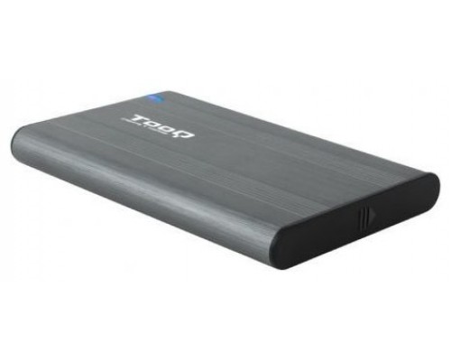 CAJA EXTERNA 2.5 TOOQ SATA USB3.1 GEN1 GRIS TQE-2503G