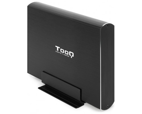 CAJA EXTERNA 3.5 TOOQ SATA USB 3.0/3.1 GEN1  NEGRA