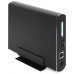 CAJA EXTERNA 3.5 TOOQ SATA USB 3.0/3.1 GEN1  NEGRA