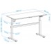MESA TOOQ MOTORIZADA EN ALTURA 1400x600mm ATLAS WHITE