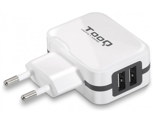 CARGADOR  USB TOOQ PARED 2xUSB 3.4 A(TOTAL) AI-TECH