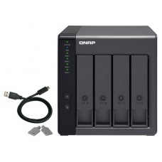 QNAP TR-004 unidad de disco multiple Negro (Espera 4 dias)