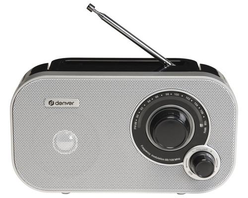 RADIO DENVER FM CON SINTONIZACION ANALAGICA BLANCA