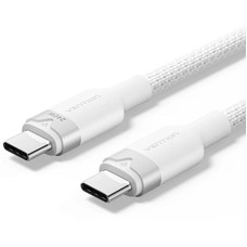 CABLE USB-C A USB-C 240W 2 M BLANCO VENTION (Espera 4 dias)-2181 CABLE USB-C A USB-C 240W 2 M BLANCO VENTION (Espera 4 dias)