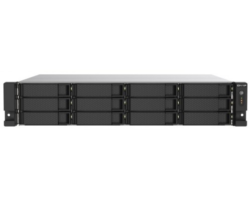 QNAP TS-1273AU-RP-8G servidor de almacenamiento NAS Bastidor (2U) Ethernet Negro, Gris V1500B (Espera 4 dias)