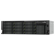 QNAP TS-H1655XEU-RP Servidor de almacenamiento Bastidor (3U) Intel Atom® C5125 8 GB DDR4 0 TB QuTS hero Negro, Gris (Espera 4 dias)