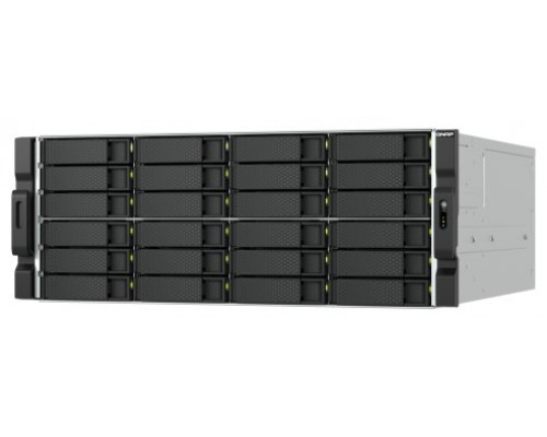 QNAP TS-h2477AXU-RP Servidor de almacenamiento Bastidor (4U) AMD Ryzen™ 7 7745 32 GB DDR5 0 TB QNAP QTS Negro, Gris (Espera 4 dias)