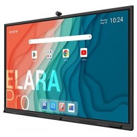 NEWLINE MONITOR INTERNATIVO ELARA PRO (TT-7523QCA+) 75", ANDROID 13, GOOGLE EDLA, CAMARA 4K, 8 MIC, MULTI USUARIO, 2X20W+SUB15W, WIFI 6 + BL, NFC, USB-C 100W, USB-C OUT, 16GB Y 320GB, 40 PT, NEWLINE APPS, OPS PC Y SDM OPC, 5 AÑOS DE GARANTIA O