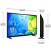 TV SAMSUNG, 32", TU32F6005FK, 81,3 CM, 1920 X 1080 PIXELES, LED, SMART TV, WIFI, NEGRO (Espera 4 dias)-10565 TV SAMSUNG, 32", TU32F6005FK, 81,3 CM, 1920 X 1080 PIXELES, LED, SMART TV, WIFI, NEGRO (Espera 4 dias)
