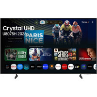 SAMSUNG TV 75" TU75U8075H CRYSTAL UHD SMART TV BT-12145 SAMSUNG TV 75" TU75U8075H CRYSTAL UHD SMART TV BT