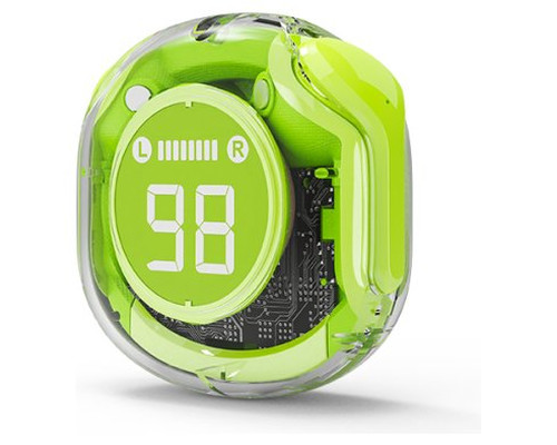 AURICULARES GEMBIRD TWST-01-G TRANSPARENTES VERDE BT