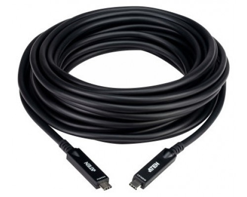 ATEN UE3410F cable USB 10 m USB C Negro (Espera 4 dias)-10598 ATEN UE3410F cable USB 10 m USB C Negro (Espera 4 dias)