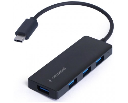 HUB USB C 3.1  X4 PUERTOS USB 3.0 GEMBIRD (Espera 4 dias)