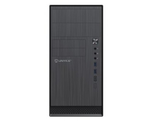 CAJA SEMITORRE/MICRO-ATX UNYKA AERO C12 V2 S/FUENTE (Espera 4 dias)