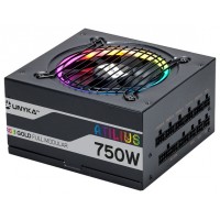 FUENTE ALIMENTACION ATX ATILIUS  BLACK RGB 750W